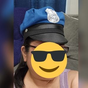 Cop hat costume adult or child